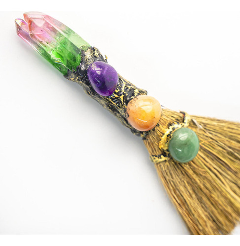 Miniatura Broom Craft Broom De Cristal Multi Color A