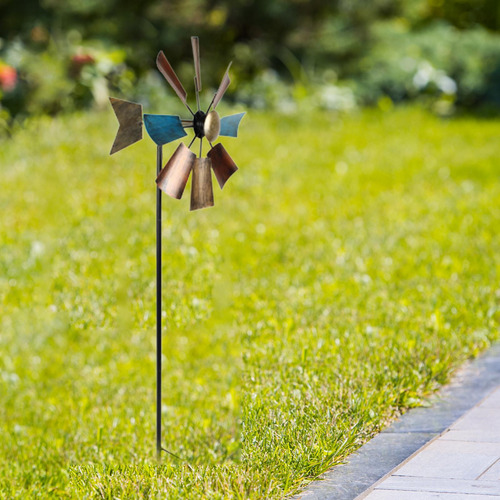 Wind Catcher Decorativo Hierro Juguetes De Viento 360 Retro