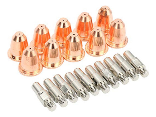 Electrodo De Plasma Pr0110 Tip 0.8 Pd0116-08 Shield Cup Pc01