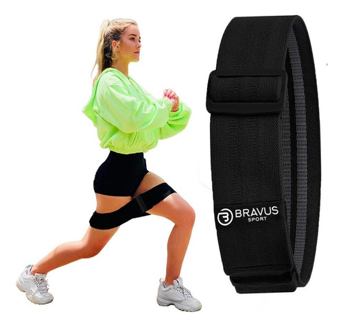 Hip Mini Band Super Extra Forte Premium Ajustável Bravus