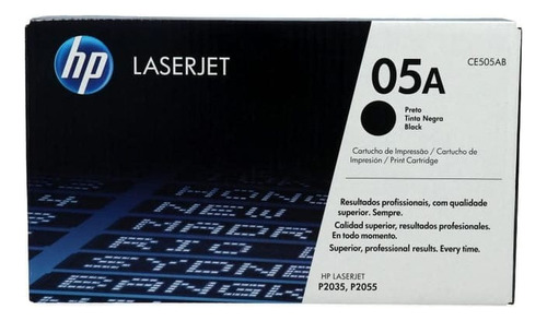 Toner Hp Ce505a Negro Original 05a Envio Gratis