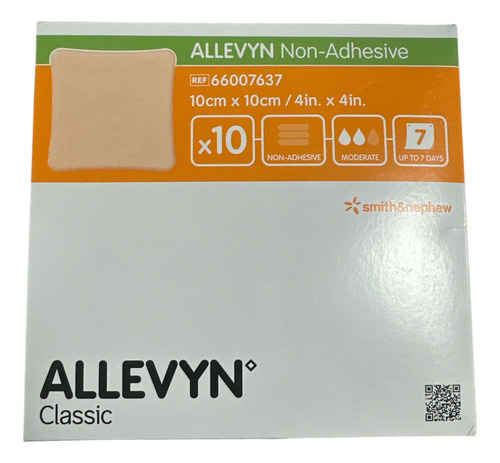 Smith Nephew Allevyn Apósito De Espuma No Adhesivo 10 Uni
