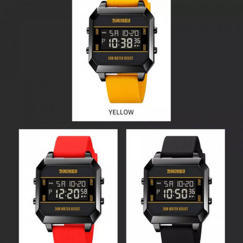 Reloj Digital Skmei Con Cronógrafo Luminoso Resistente Al Ag