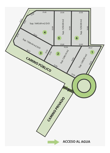 Terreno En Venta En Dique Cabra Corral. Escrituras Y Acceso Al Espejo De Agua