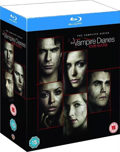 Blu-ray The Vampire Diaries 1 Temporada Original Lacrado Dub.Leg. Diarios  de um vampiro