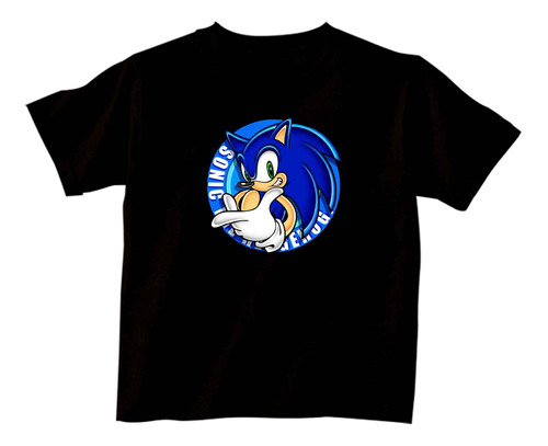 Remeras Infantiles Sonic Sega  |de Hoy No Pasa| 18