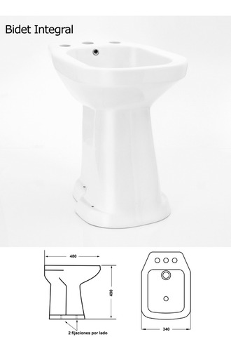 Bidet Alto Cordenons Para Discapacitados - Envios