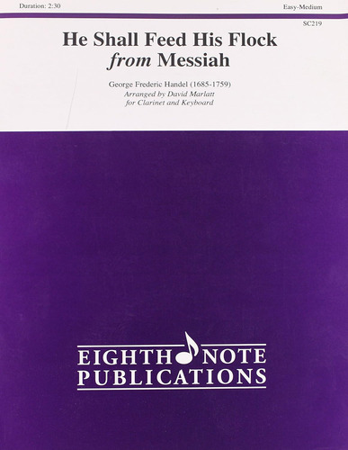 He Shall Feed His Flock (from Messiah)part(s) (eighth Note P