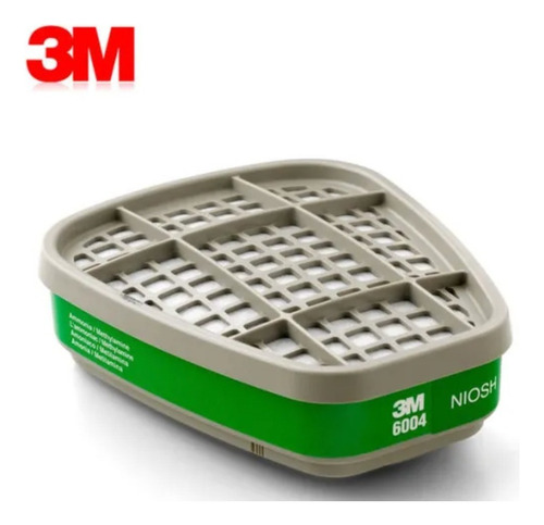 2 Filtros Cartuchos 3m 6004 Compatible Con Respirador 6200