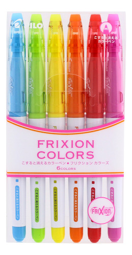 Frixion Color Marcador Borrable 6c