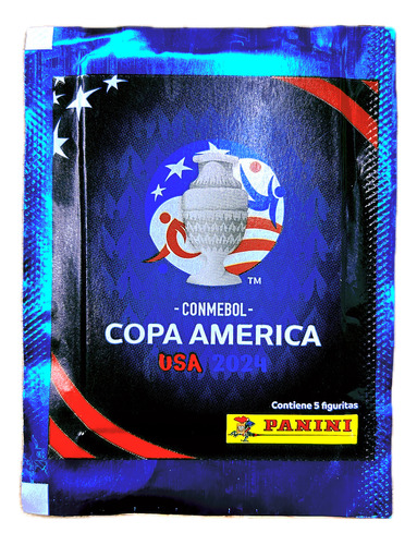 Figuritas Conmebol Copa América 2024 Panini Pack X 25 Sobres