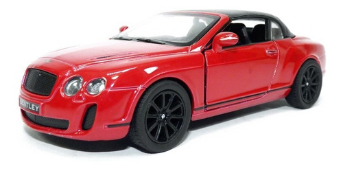 Imagem 2 de 7 de Bentley Continental 2010 Conversivel Vermelho Kinsmart 1 38