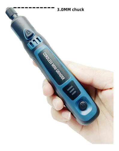 Mini Taladro Eléctrico Amoladora 3 Velocidades Para Hobby