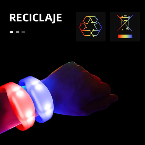 Pulsera Brazalete Led Concierto Dmx Fiesta Evento