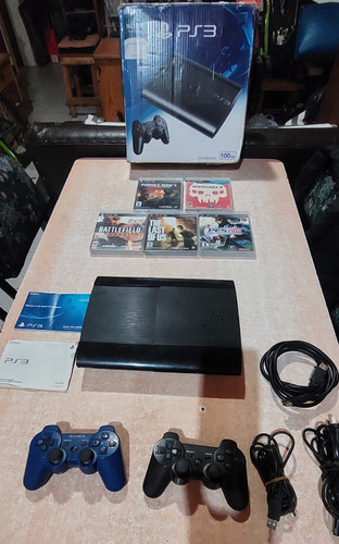 Play 3 Super Slim 500gb Completa (Usado)