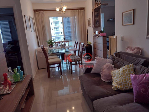 Imagem 3 de 16 de Apartamento Com 2 Dormitórios À Venda, 65 M² Por R$ 468.500,00 - Marapé - Santos/sp - Ap11013