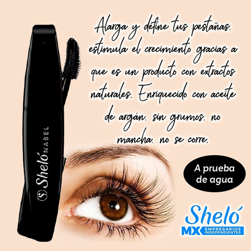 Imagen 4 de 9 de Serum Pestañas Largas Fortalecedor + Rimel Alargador Negro