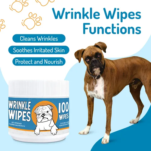 Toallitas Antiarrugas Para Perros - Limpieza Suave Y Efectiv