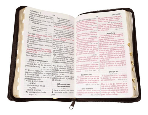 Imagen 2 de 6 de Biblia Reina Valera 1960 Letra Grande Pjr Cierre Ind León Ma