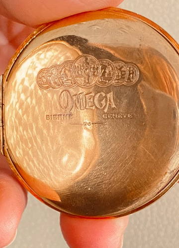 Reloj De Bolsillo Omega 18k (Usado)
