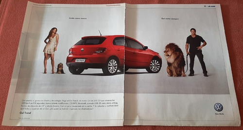 Publicidad Volkswagen Gol Trend