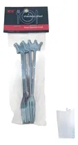 Comprar Pack 6 Pcs Tenedor Corona -copetin -postre-picada