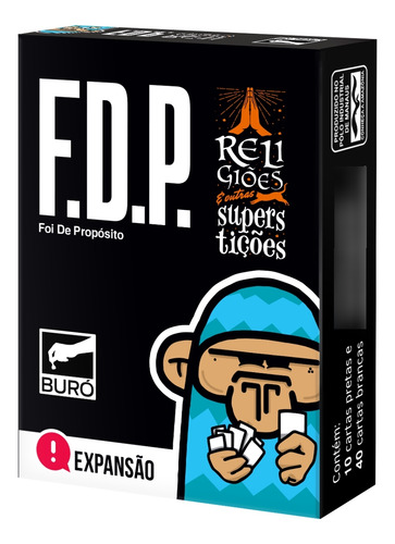 Jogo Fdp Temático Religiões E Outras Superstições Buró