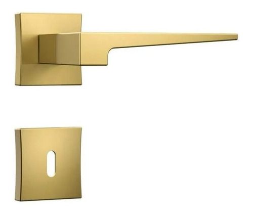 Fechadura Interna Quarto Dourada Gold Classic 3200 Stam 55mm