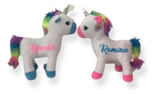 Unicornio Azul Mod 1 De 30 Cms