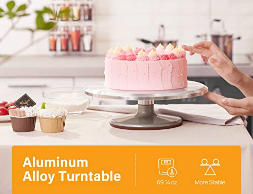 Soporte Giratorio Para Tartas Kootek De Aleación De Aluminio
