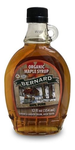 Jarabe De Arce Maple Syrup Amber Bernard 354ml