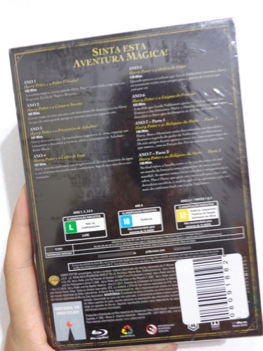 Coleção Harry Potter Dvd Lacrado 8 Filmes Fr Free