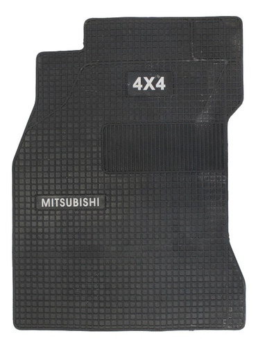 Alfombra Flexo Mitsubishi Camionetas 2 Piezas