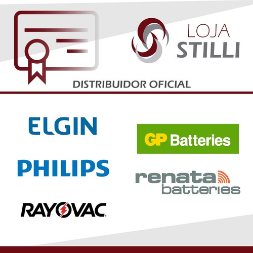 Imagem 3 de 4 de 05 Baterias Pilhas Lítio Elgin Cr1620 - 01 Cartela C/ 5 Un