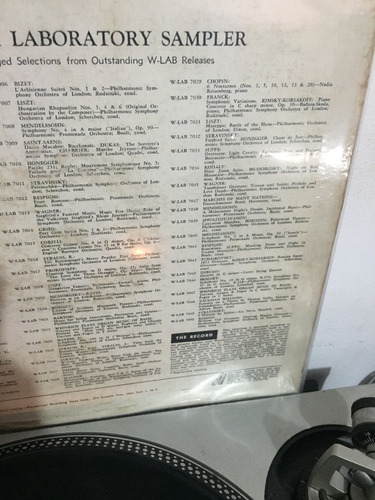 Lab Sampler - Vinyl 12 Lp (Usado)