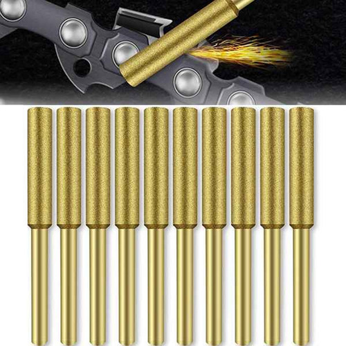 Afilador De Motosierras Eléctricas, 10 Piezas