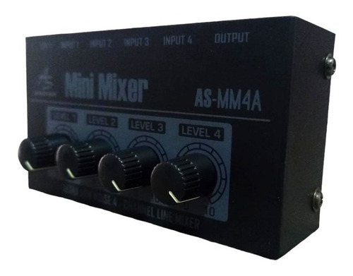 Mixer 4 Canales American Sound As-mm4l