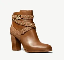 Comprar Botas Michael Kors Cafés Botines Camel Nuevos Mujer 