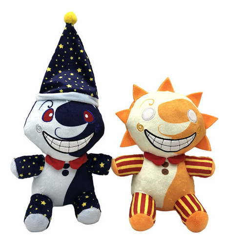 Sun Moon Clown Juguetes De Peluche For Niños 2 Pcs