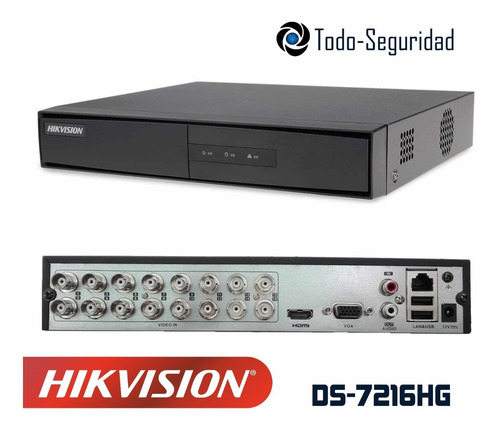 Imagen 5 de 10 de Kit Seguridad Hikvision Dvr 16ch + 8 Camaras 2mp + Disco