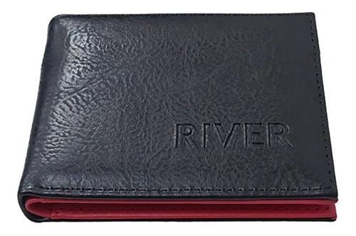 Billetera River Plate Hombre 100% Original Cuero Pu Licencia