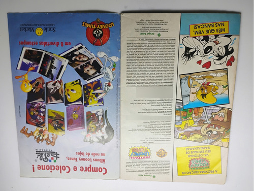 Gibi Hq Festival Looney Tunes N° 8 Editora Abril Raro De 1998 (Usado)
