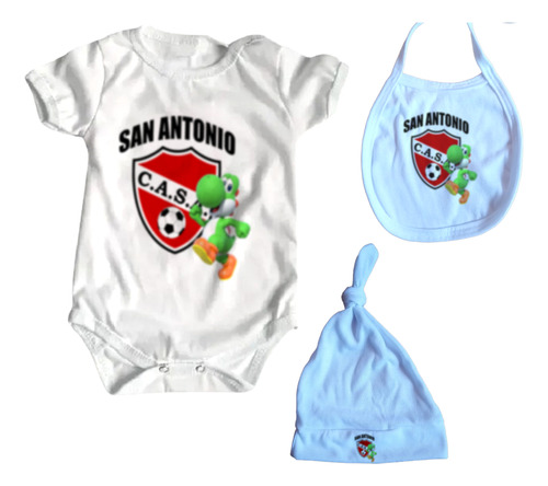 Ajuar Ropa Bebe X3 Prendas  San Antonio Ranchillos