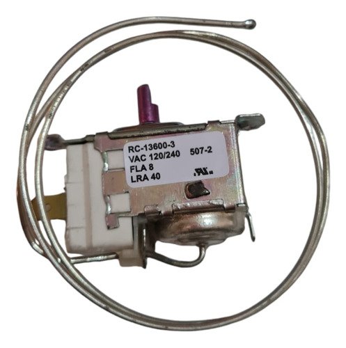 Termostato Rc13600-3 Balcão Frigorifico Bulbo Curto