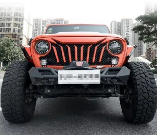 Imagen 4 de 10 de Parrilla Jeep Jl 2018 - 2020 Wrangler Sahara Rubicon Angry