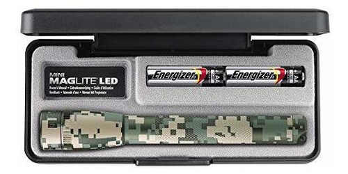 Maglite Mini Led 2-cell Linterna Aa En La Caja De Presentaci