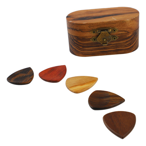 * Caja De PĂșas De Madera Para Guitarra De Aspecto Suave,