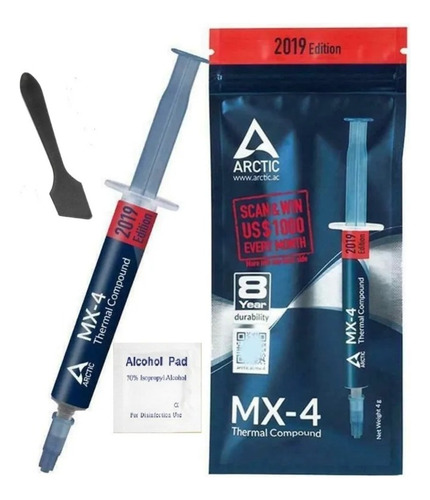 Pasta Térmica Disipadora, Edición 2019 Arctic Mx-4 4g