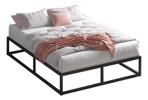 Cama Joseph Zinus Colchón Espuma 1.5 Plazas Long 25cms