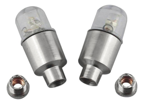 3 Tapas De Lámpara De Luz Led De Válvula De Rueda De Verde